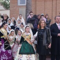 Ofrenda de flores a Santa Águeda