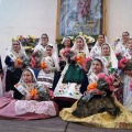 Ofrenda de flores a Santa Águeda