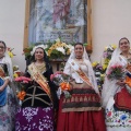 Ofrenda de flores a Santa Águeda