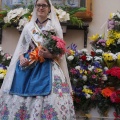 Ofrenda de flores a Santa Águeda