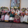 Ofrenda de flores a Santa Águeda