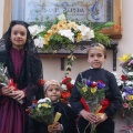 Ofrenda de flores a Santa Águeda