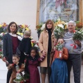 Ofrenda de flores a Santa Águeda