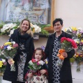 Ofrenda de flores a Santa Águeda