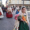 Ofrenda de flores a Santa Águeda