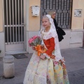 Ofrenda de flores a Santa Águeda