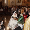 Ofrenda de flores a la Virgen del Lledó