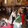 Ofrenda de flores a la Virgen del Lledó