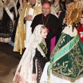 Ofrenda de flores a la Virgen del Lledó