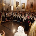 Ofrenda de flores a la Virgen del Lledó