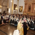 Ofrenda de flores a la Virgen del Lledó