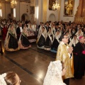 Ofrenda de flores a la Virgen del Lledó