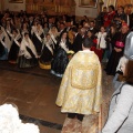 Ofrenda de flores a la Virgen del Lledó