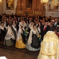 Ofrenda de flores a la Virgen del Lledó