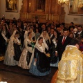 Ofrenda de flores a la Virgen del Lledó