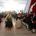 Ofrenda de flores a la Virgen del Lledó