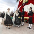 Ofrenda de flores a la Virgen del Lledó