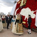 Ofrenda de flores a la Virgen del Lledó