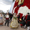 Ofrenda de flores a la Virgen del Lledó