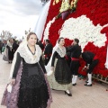 Ofrenda de flores a la Virgen del Lledó