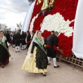 Ofrenda de flores a la Virgen del Lledó