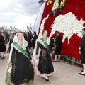 Ofrenda de flores a la Virgen del Lledó