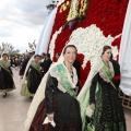 Ofrenda de flores a la Virgen del Lledó