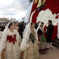 Ofrenda de flores a la Virgen del Lledó