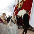 Ofrenda de flores a la Virgen del Lledó