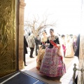 Ofrenda de flores a la Virgen del Lledó