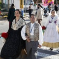 Ofrenda de flores a la Virgen del Lledó