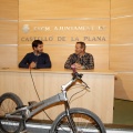 Exhibición de trial en bici