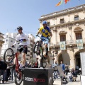 Exhibición de trial en bici