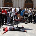 Exhibición de trial en bici