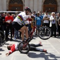 Exhibición de trial en bici