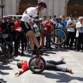 Exhibición de trial en bici