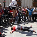 Exhibición de trial en bici