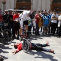 Exhibición de trial en bici