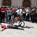 Exhibición de trial en bici