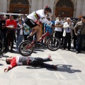 Exhibición de trial en bici