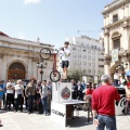 Exhibición de trial en bici