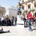 Exhibición de trial en bici