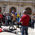 Exhibición de trial en bici