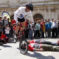 Exhibición de trial en bici