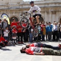 Exhibición de trial en bici