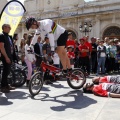 Exhibición de trial en bici