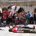 Exhibición de trial en bici