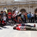 Exhibición de trial en bici