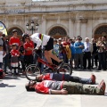 Exhibición de trial en bici