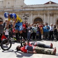 Exhibición de trial en bici